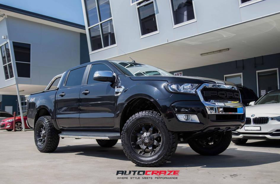FORD RANGER OCTANE MATTE BLACK